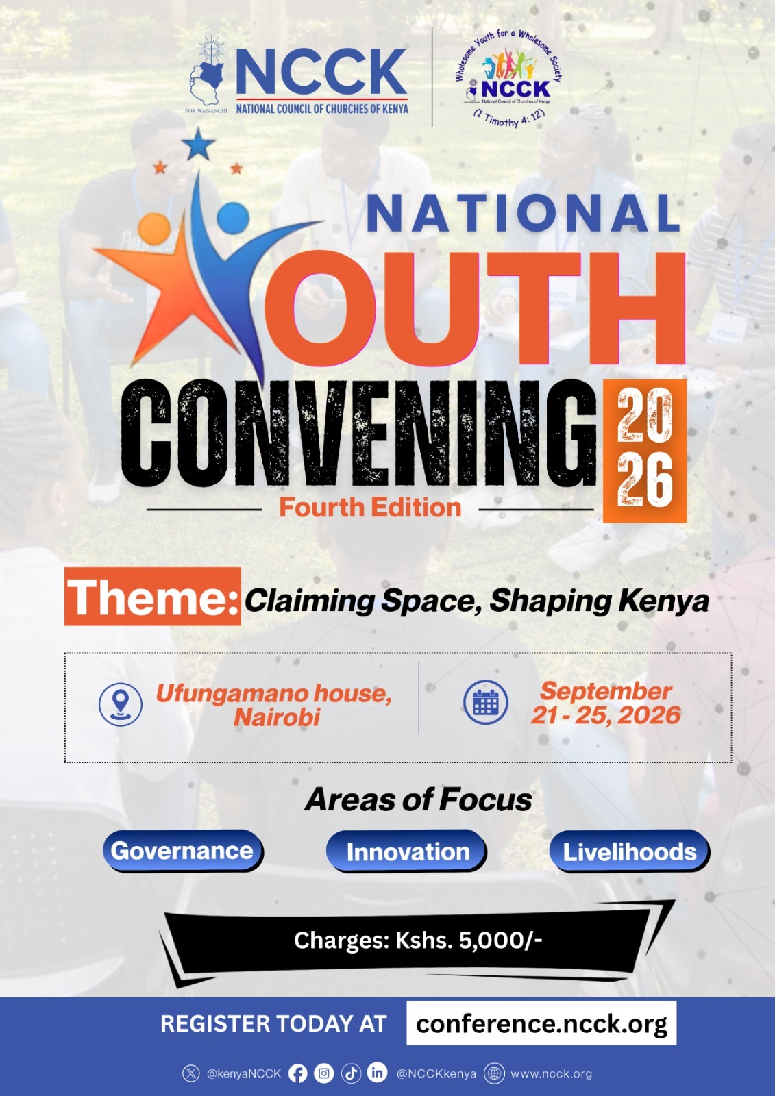 4th National Youth Convening 2026 poster